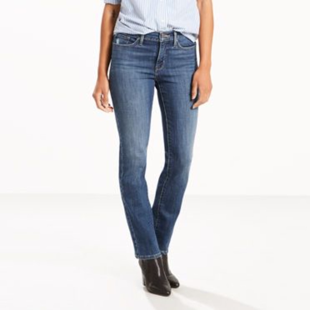 Levis 312 Mid Rise Slim Jeans size 25